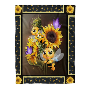 Bee Fleece Blanket 1641525502865.png