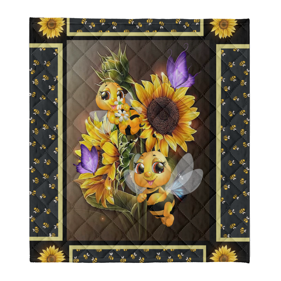 Bee Fleece Blanket 1641525508034.png