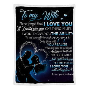 A Letter To My Wife Fleece Blanket,gifts Birthday, Sherpa Blanket, Mink Blanket For Wife Home Decor Bedding Couch Sofa Soft And Comfy C 1641539234856.png