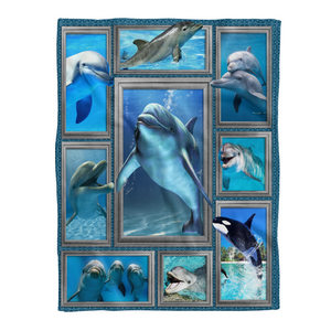 Dolphin Ocean Wildlife Blanket Gift For Dolphin Lovers Birthday Gift Home Decor Bedding Couch Sofa Soft And Comfy Cozy 1641541628509.png