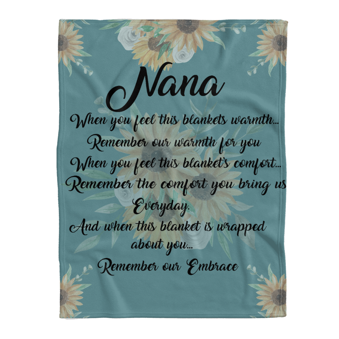 To My Grandma Remember Our Embrace Fleece Blanket Gift For Grandparents Gift From Granddaughter Gift For Grandson Home Decor Bedding Couch Sofa Soft and Comfy Cozy 1641545129908.png