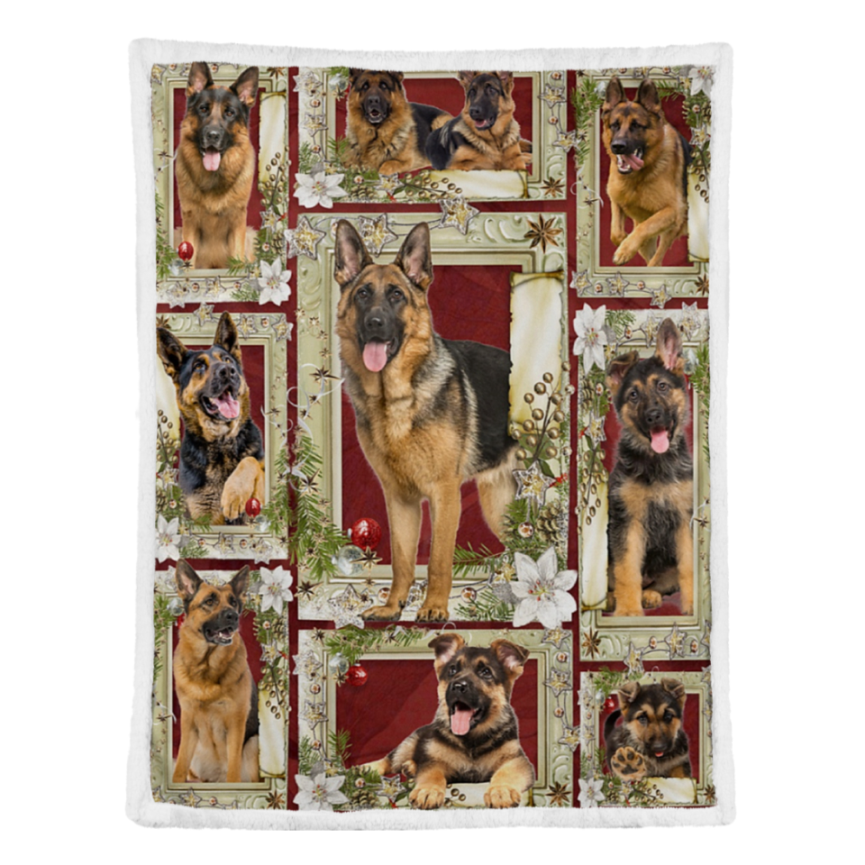 German Shepherd Blanket, Dog German Shepherd All Poses 1641546397142.png