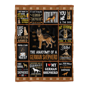 German Shepherd The Anatomy Fleece Blanket Gift For German Shepherd Lovers Home Decor Bedding Couch Sofa Soft And Comfy Cozy 1641549997650.png