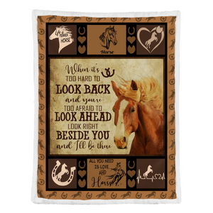 Look Beside You Be There Horse Fleece Blanket Gift For People Home Decor Bedding Couch Sofa Soft And Comfy Cozy 1641617821857.png