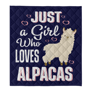Best Valentine Gift For Girlfriend, Alpacas Blanket, Just A Girl Who Loves. Gift For Girlfriend Family Home Decor Bedding Couch Sofa Soft And Comfy Cozy 1641780499314.png