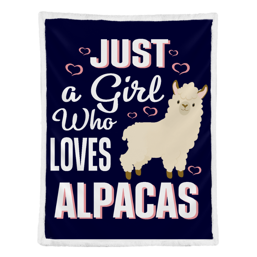 Best Valentine Gift For Girlfriend, Alpacas Blanket, Just A Girl Who Loves. Gift For Girlfriend Family Home Decor Bedding Couch Sofa Soft And Comfy Cozy 1641780503554.png