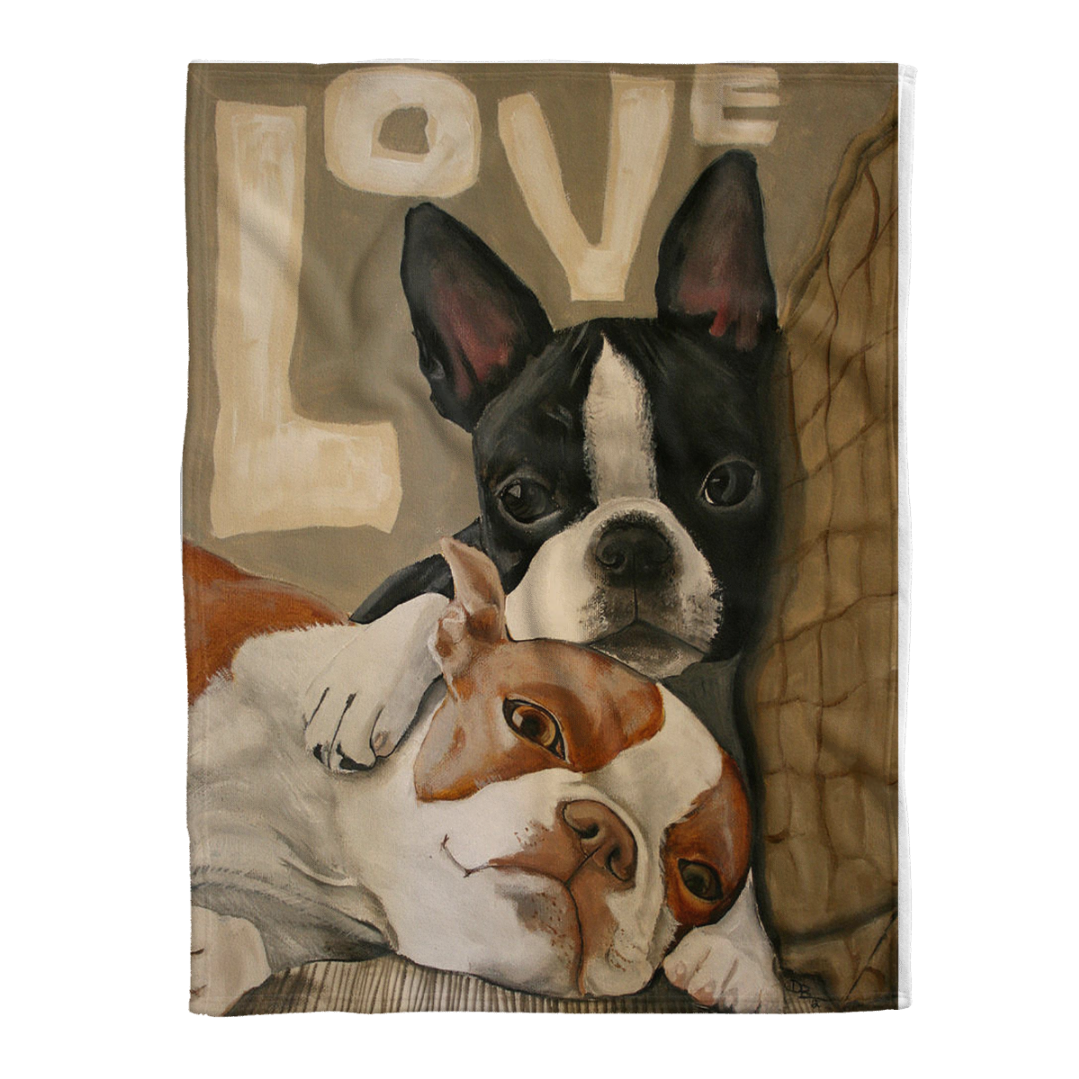 Boston Terrier Blanket, Gift For Boston Terrier Dog Lovers 1641782472725.png