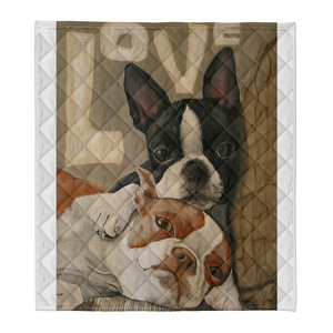 Boston Terrier Blanket, Gift For Boston Terrier Dog Lovers 1641782477827.png