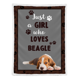 Just A Girl Who Loves Beagle Cute Blanket Gift For Beagle Dog Lovers Birthday Gift Home Decor Bedding Couch Sofa Soft And Comfy Cozy 1641784447794.png