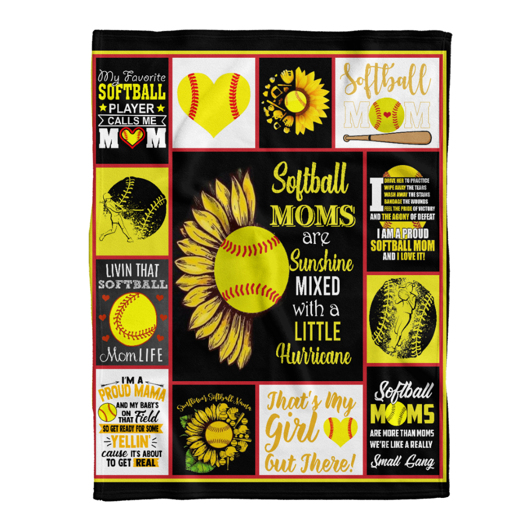 Softball Moms Are Shushine Sunflower Blanket Gift For Mom Birthday Gift Home Decor Bedding Couch Sofa Soft And Comfy Cozy 1641785346896.png