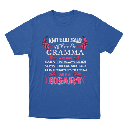 Gramma Grandma Gift - and God Said Let There Be Gramma T-shirt | Gramma Grandma 1641870655532.png