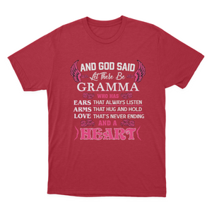 Gramma Grandma Gift - and God Said Let There Be Gramma T-shirt | Gramma Grandma 1641870658792.png