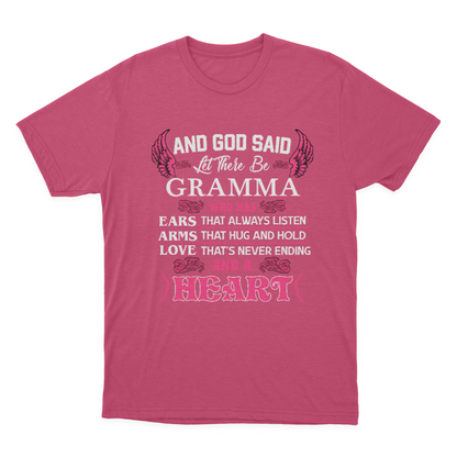 Gramma Grandma Gift - and God Said Let There Be Gramma T-shirt | Gramma Grandma 1641870674757.png
