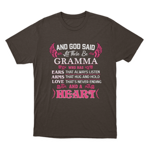 Gramma Grandma Gift - and God Said Let There Be Gramma T-shirt | Gramma Grandma 1641870680972.png