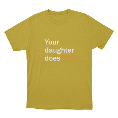 FUNNY PORN Hub Your Daughter Does Anal Funny Logo T-shirt / Funny Gag Gift For Him  1641963221528.png