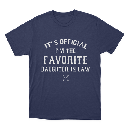 Favorite Daughter in Law Funny Gift from Father in Law Mother in Law T-shirt  1641970141388.png