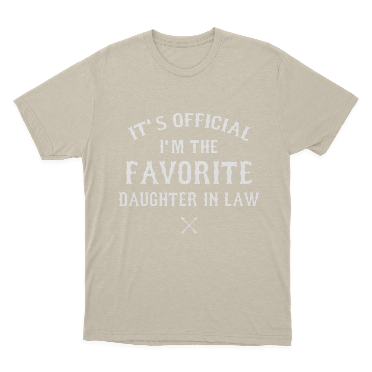 Favorite Daughter in Law Funny Gift from Father in Law Mother in Law T-shirt  1641970163811.png