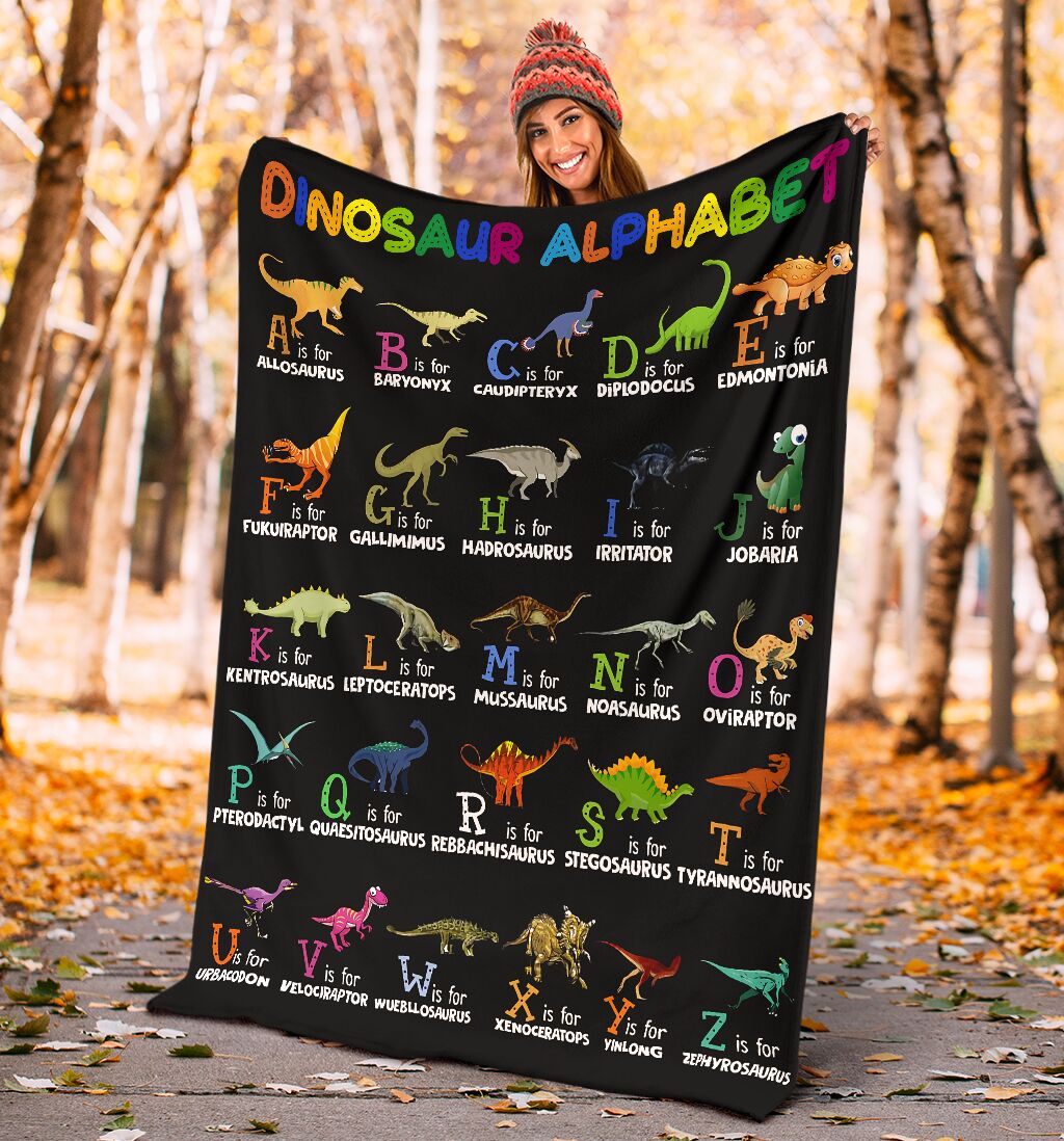 Dinosaur Alphabet Blanket Gift For Dinosaur Lovers Baby Kids Birthday Gift Home Decor Bedding Couch Sofa Soft And Comfy Cozy 1642472830032.jpg