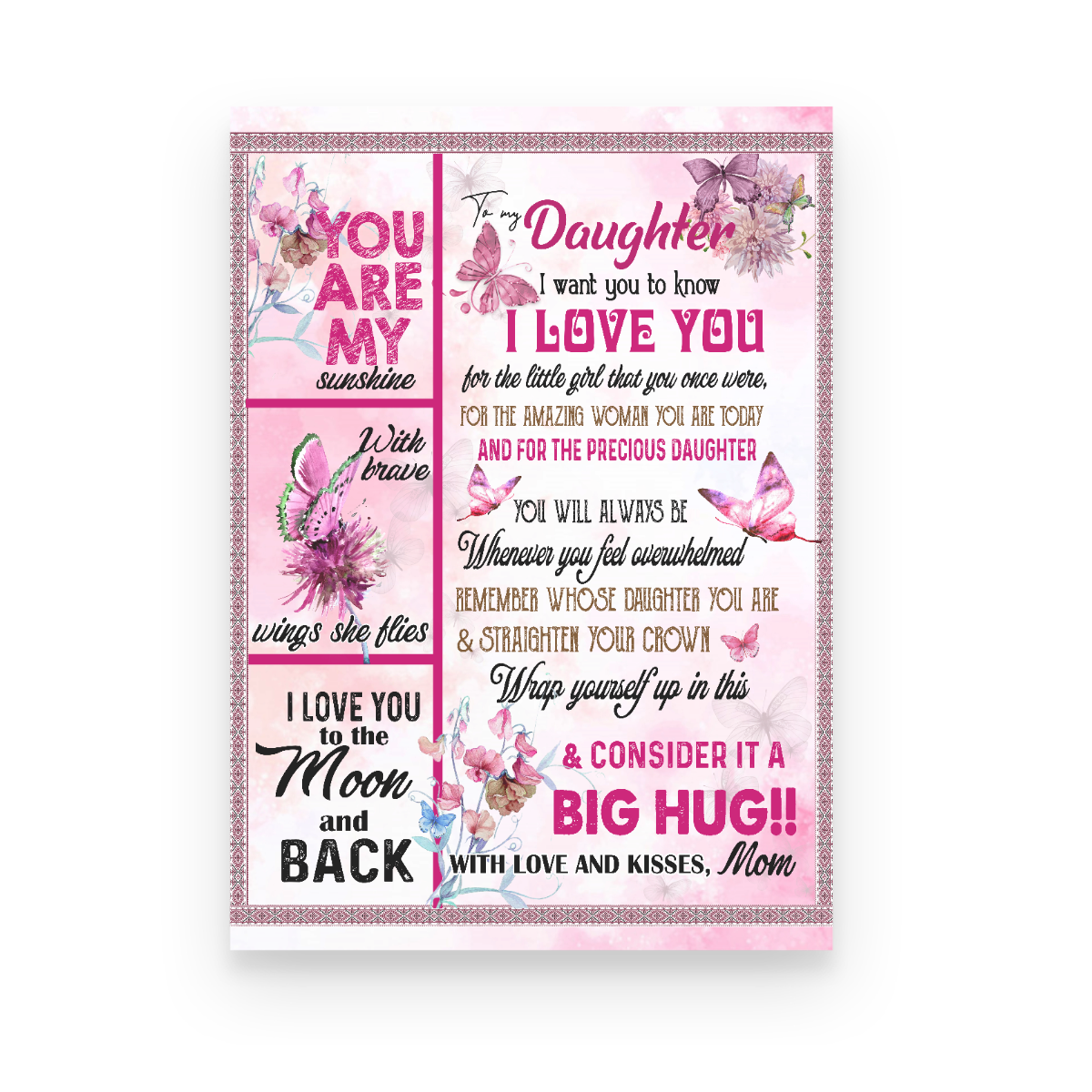 Mom To Daughter Letter 3 Canvas | Gift for Daughter 1645696646966.jpg