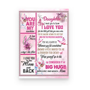 Mom To Daughter Letter 3 Canvas | Gift for Daughter 1645696646966.jpg
