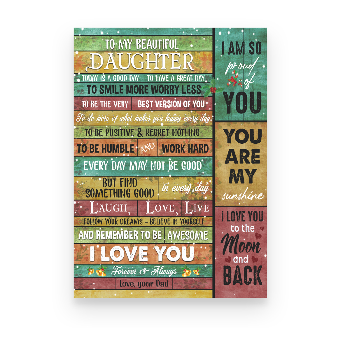 To My Daughter I'm So Proud Of You Canvas, Love From Dad 1645696751573.jpg