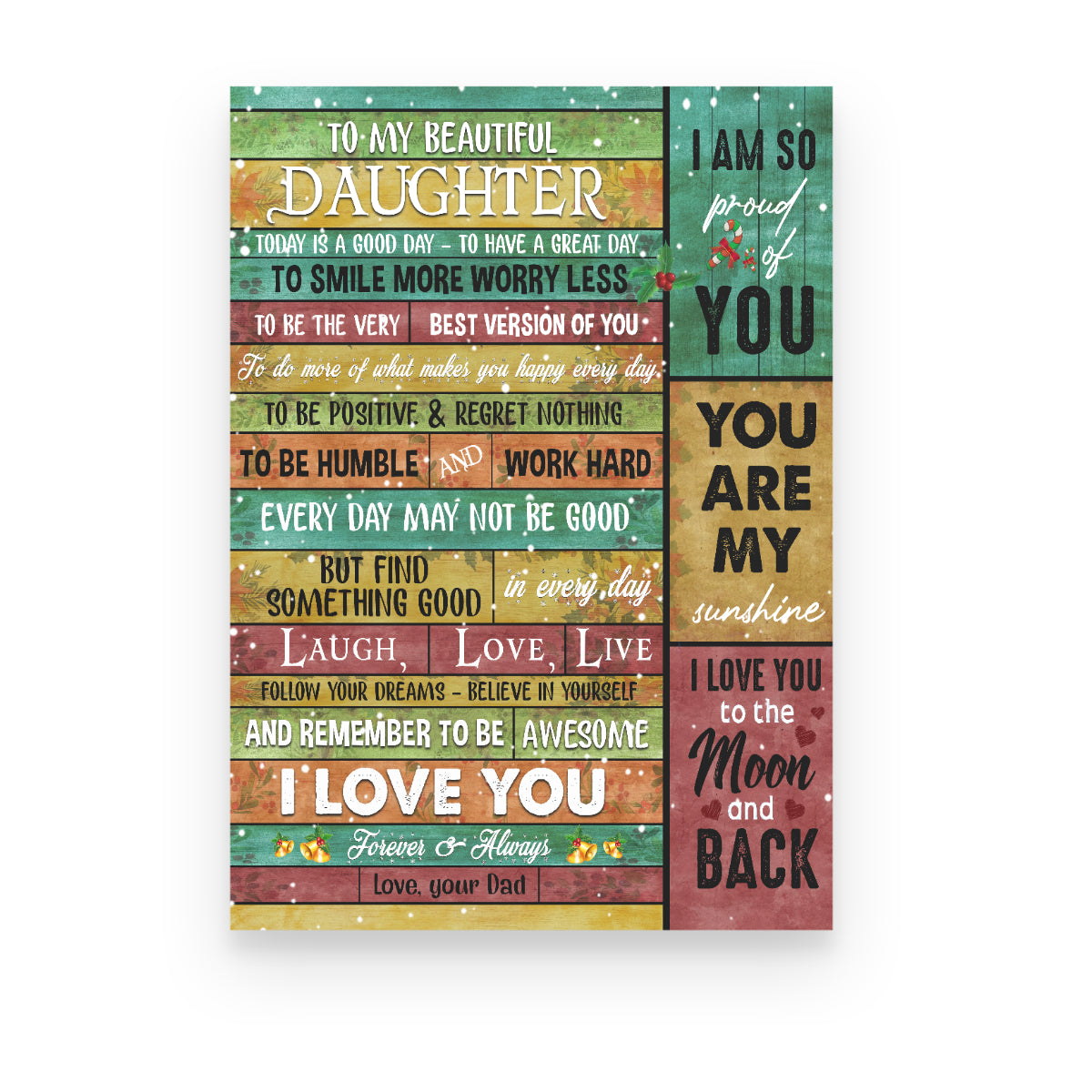 To My Daughter I'm So Proud Of You Canvas, Love From Dad 1645696751573.jpg