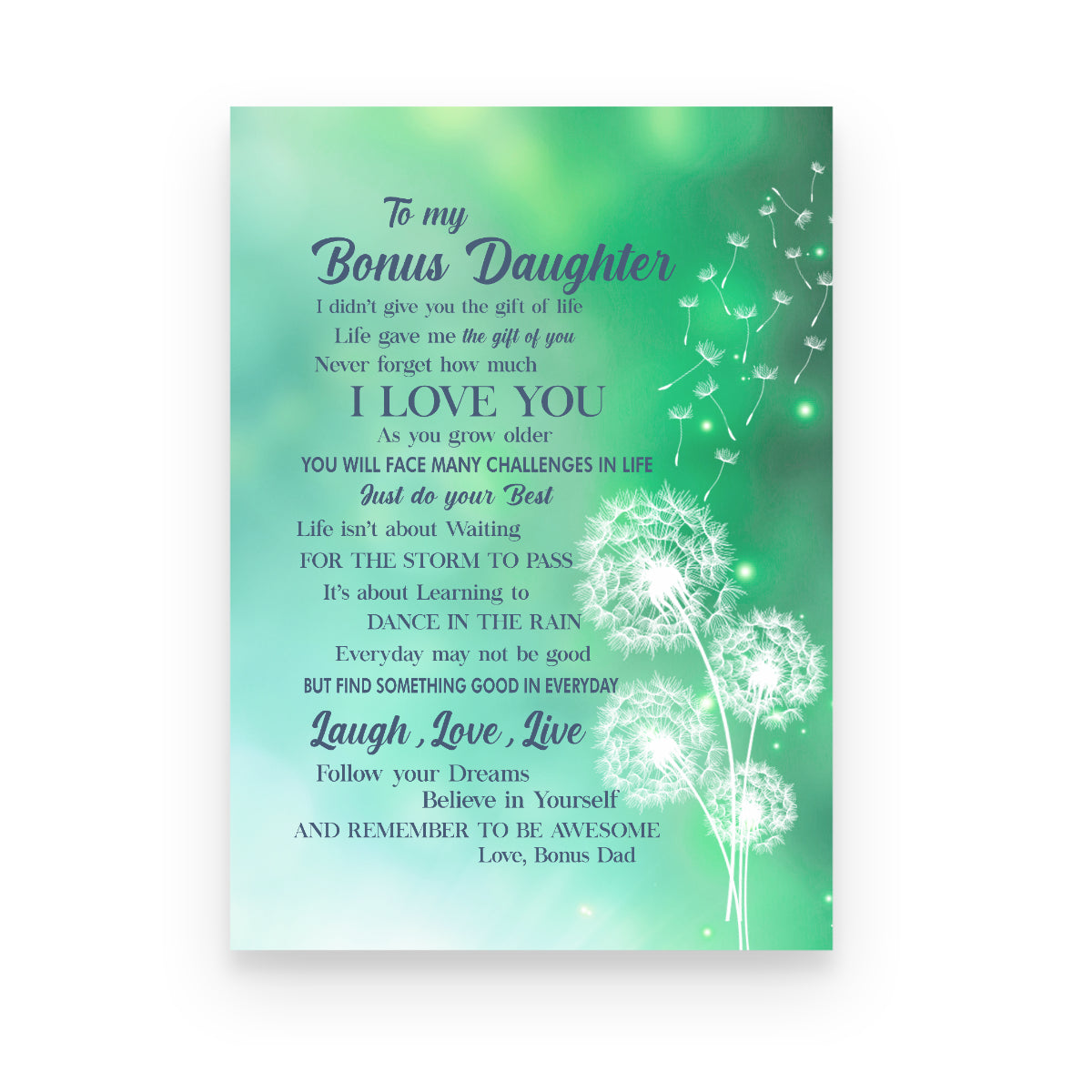 To My Bonus Daughter I Love You Canvas Gift For Daughter From Dad To Daughter  1645718016848.jpg