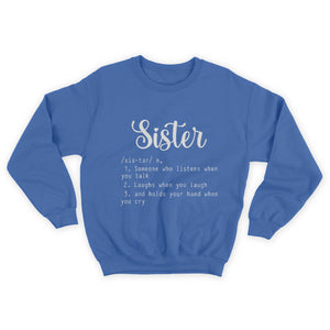 Sister Definition Shirt, Sister Shirt, Gift for Sister 1645758137611.jpg