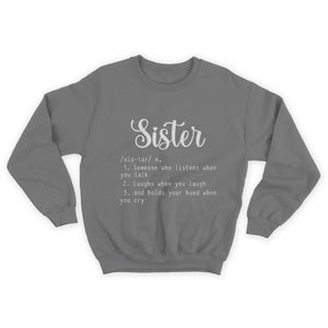 Sister Definition Shirt, Sister Shirt, Gift for Sister 1645758139181.jpg