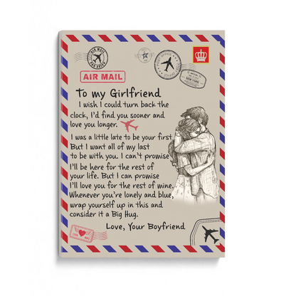 Best Valentine Gift For Girlfriend, I Wish I Could Turn Back The Clock Canvas Gift For Girlfriend From Boyfriend Home Decor 1645762716060.jpg
