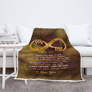 Best Valentine Gift For Girlfriend, Personalized Name And Date I Loved You Then, I Love You Still Blanket Gift For Couple Him Her Birthday Gift Home Decor Bedding Couch Sofa Soft And Comfy Cozy 1647659053057.jpg
