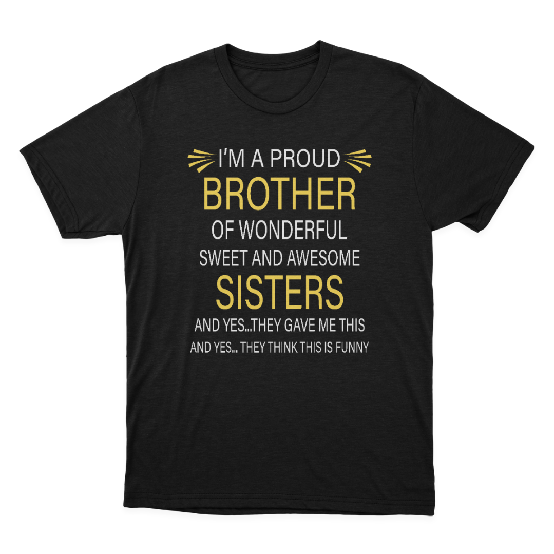 Brother Tee, Brother Tshirt, Brother Gift, Gift to Brother from Sisters, Brother T-shirt 1647849556387.png