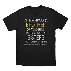 Brother Tee, Brother Tshirt, Brother Gift, Gift to Brother from Sisters, Brother T-shirt 1647849556387.png