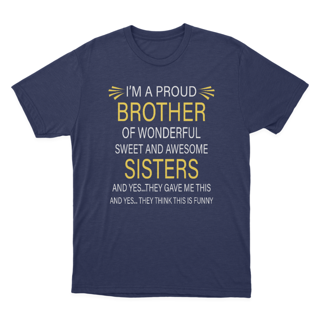 Brother Tee, Brother Tshirt, Brother Gift, Gift to Brother from Sisters, Brother T-shirt 1647849564366.png