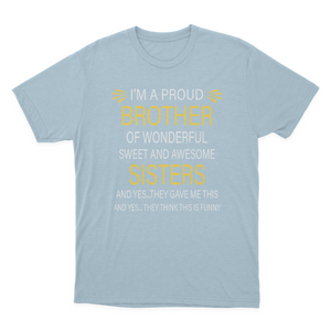 Brother Tee, Brother Tshirt, Brother Gift, Gift to Brother from Sisters, Brother T-shirt 1647849571945.png