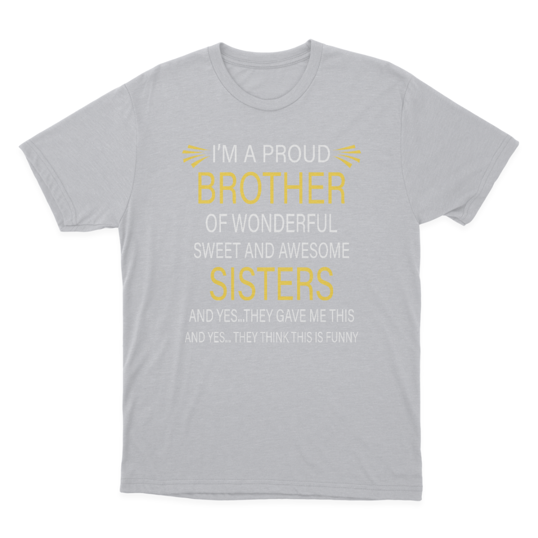 Brother Tee, Brother Tshirt, Brother Gift, Gift to Brother from Sisters, Brother T-shirt 1647849575724.png