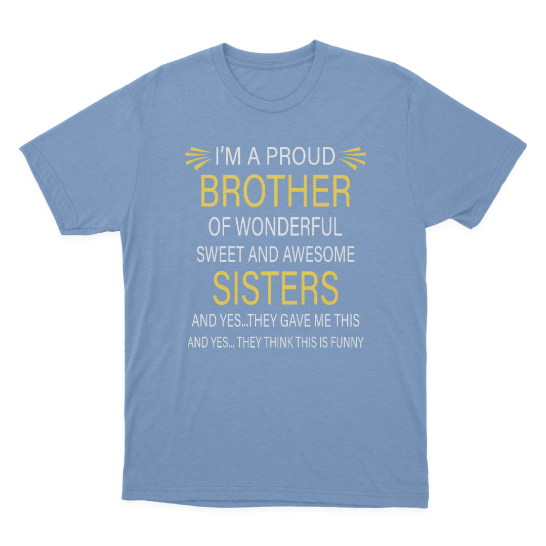 Brother Tee, Brother Tshirt, Brother Gift, Gift to Brother from Sisters, Brother T-shirt 1647849579484.png