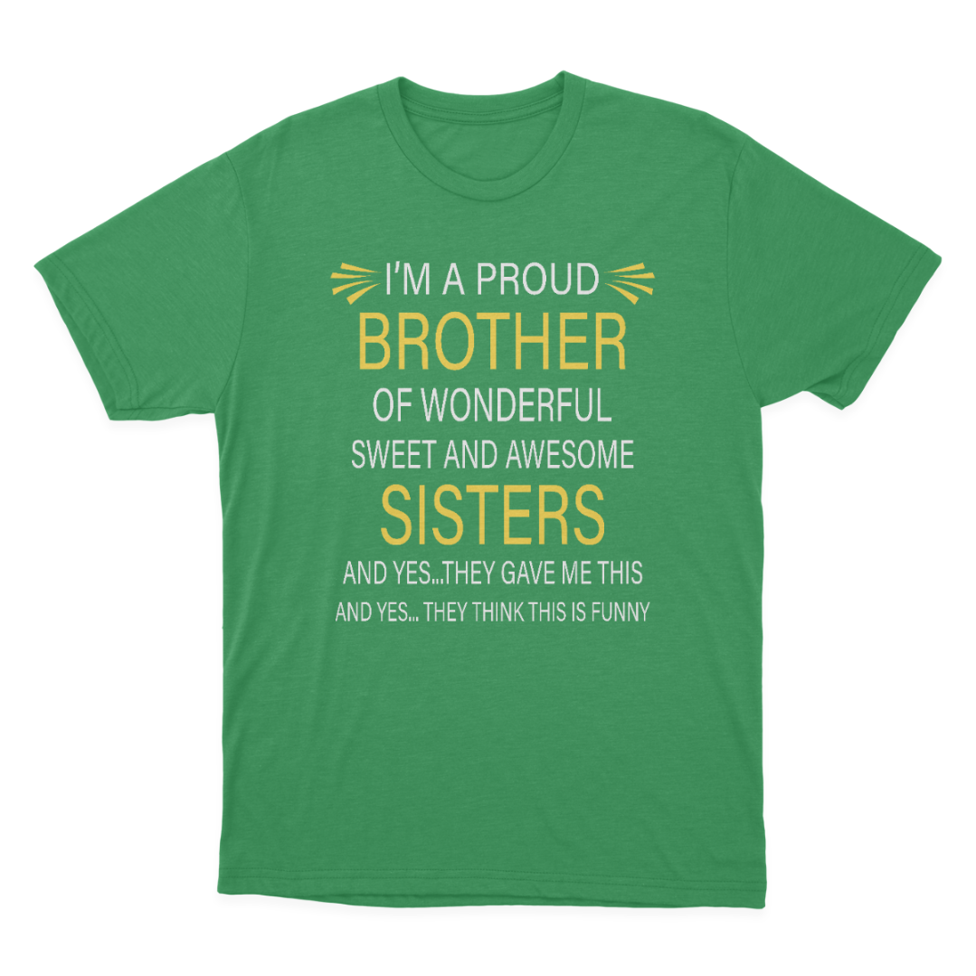 Brother Tee, Brother Tshirt, Brother Gift, Gift to Brother from Sisters, Brother T-shirt 1647849587047.png