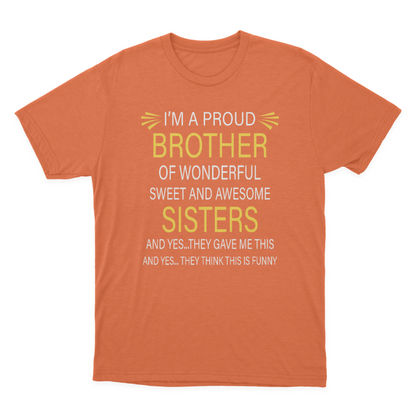 Brother Tee, Brother Tshirt, Brother Gift, Gift to Brother from Sisters, Brother T-shirt 1647849590805.png