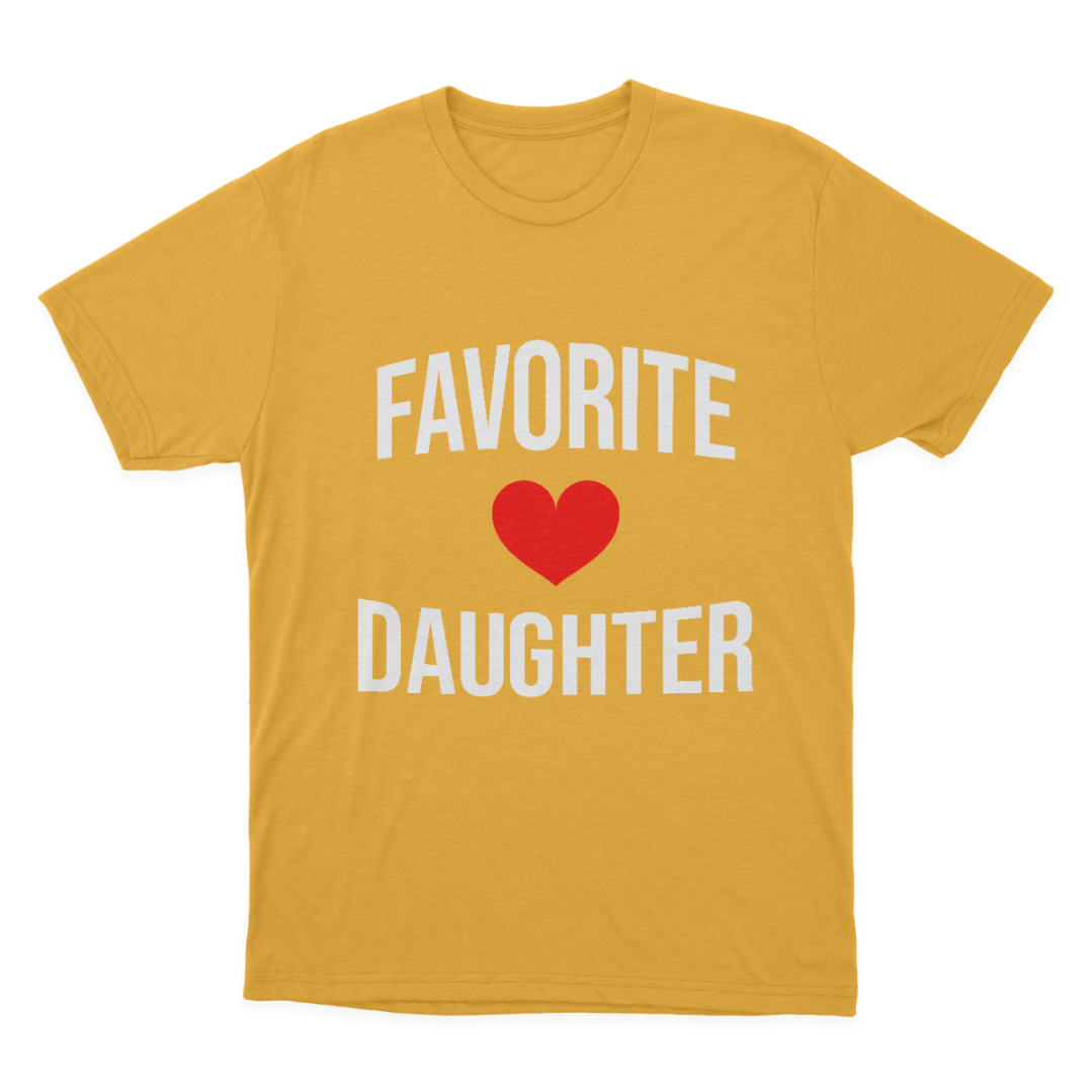 Favorite Daughter Shirt, Funny Daughter Shirt, Gift for Daughter,Daughter Gift, Daughter Birthday Gift 1647856523695.png
