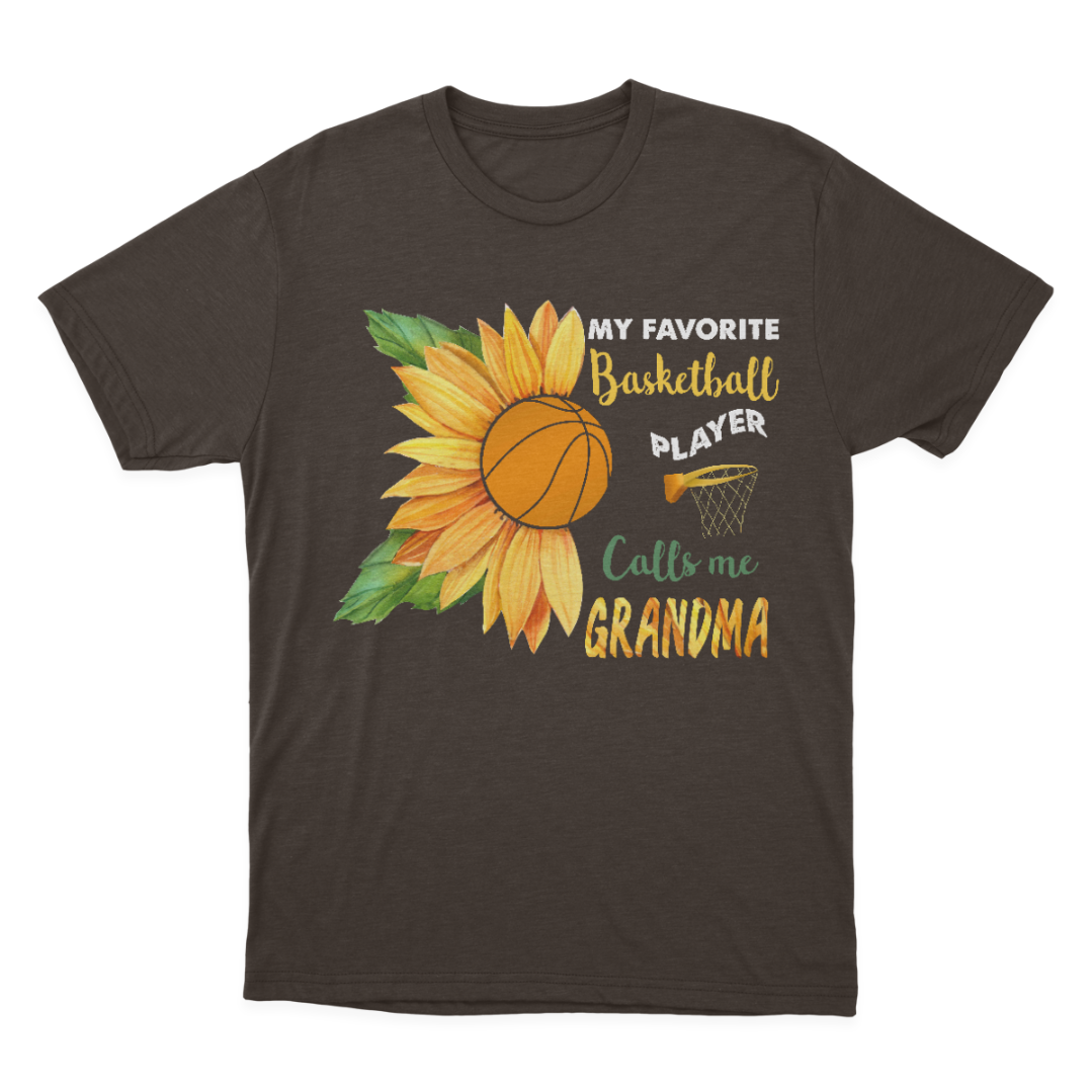 My Favorite Basketball Player Calls Me Grandma T-shirt 1647856930736.png