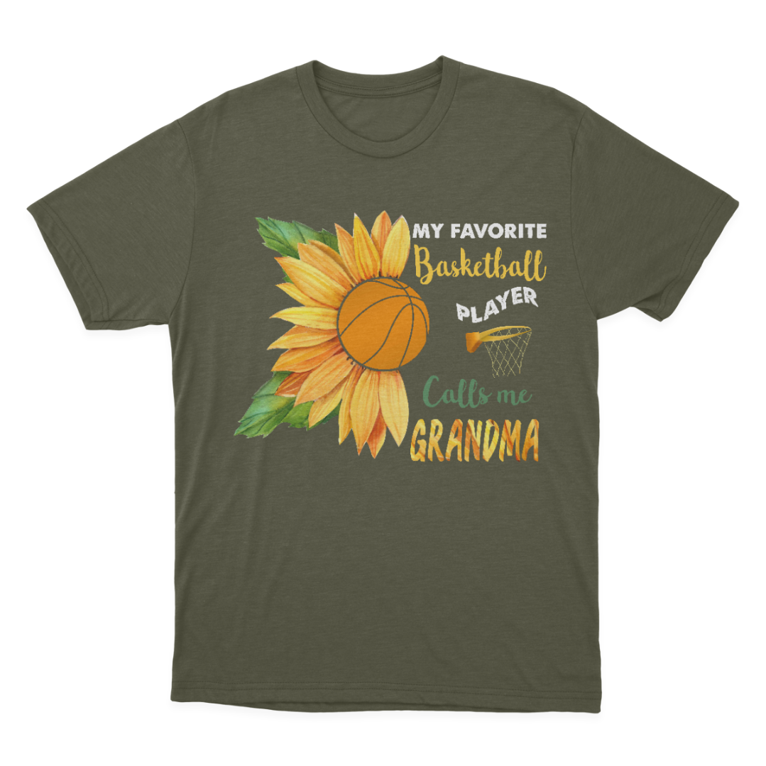 My Favorite Basketball Player Calls Me Grandma T-shirt 1647856933237.png