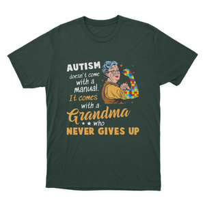 Autism Grandma Never Gives Up T-shirt Hoodie Sweatshirt 1648025152994.png