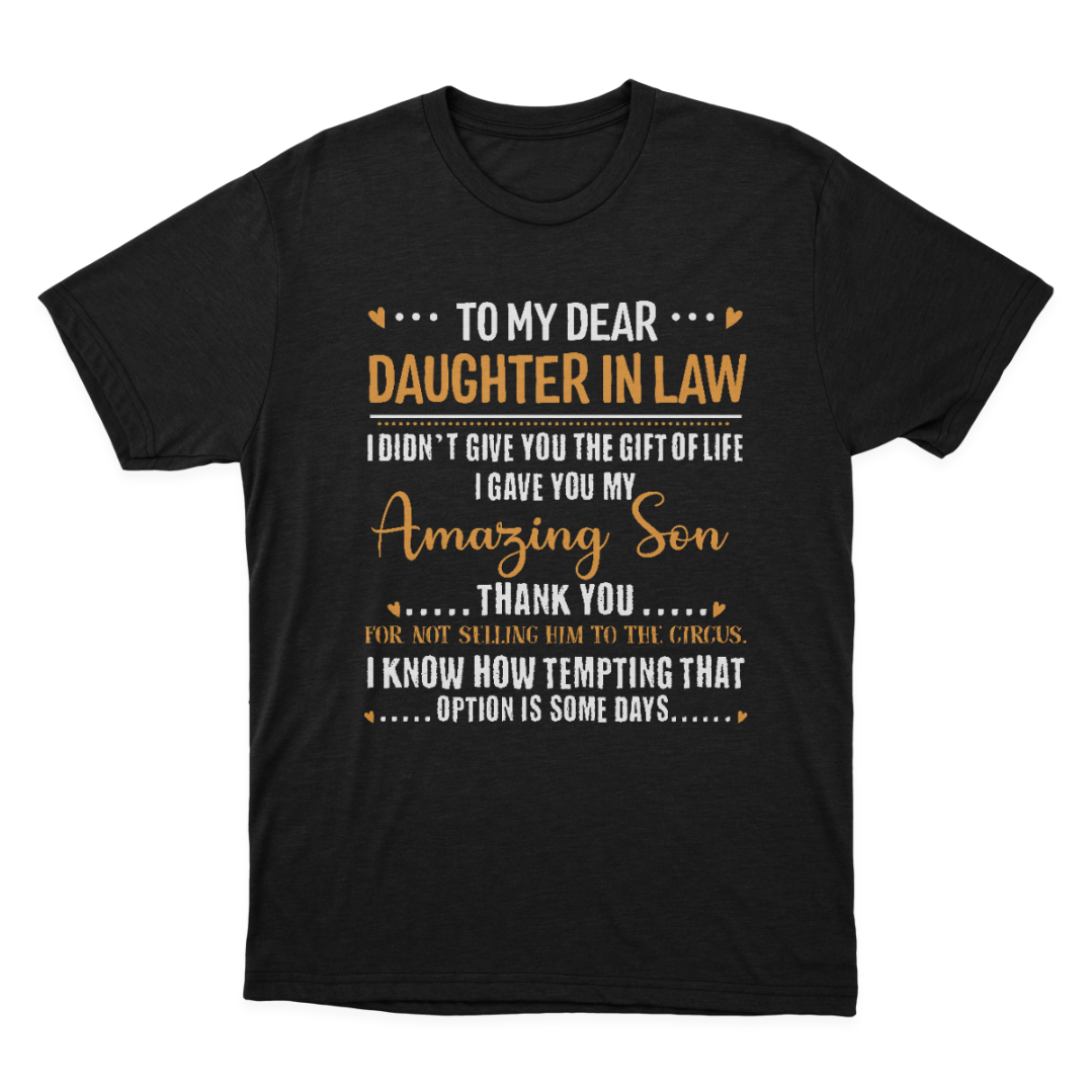 Gift for Soon to Be Daughter in Law T-shirt 1648199456560.png