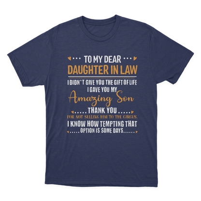 Gift for Soon to Be Daughter in Law T-shirt 1648199460697.png
