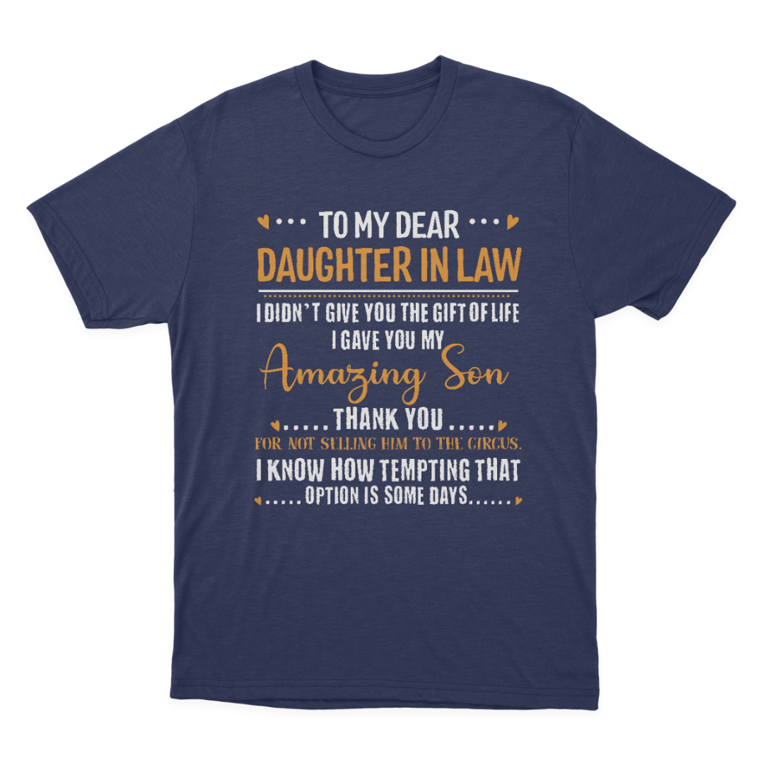 Gift for Soon to Be Daughter in Law T-shirt 1648199460697.png