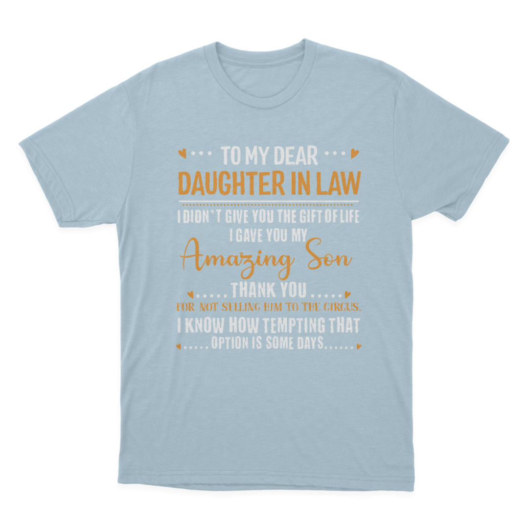 Gift for Soon to Be Daughter in Law T-shirt 1648199468120.png