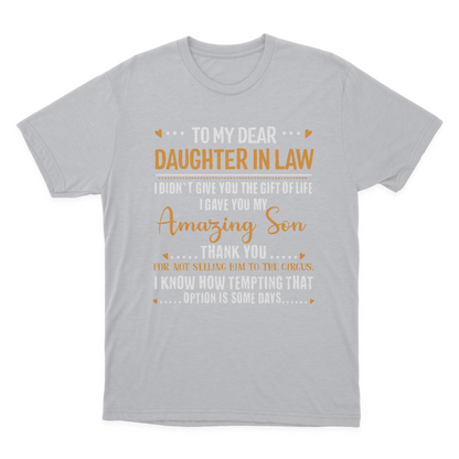 Gift for Soon to Be Daughter in Law T-shirt 1648199472039.png