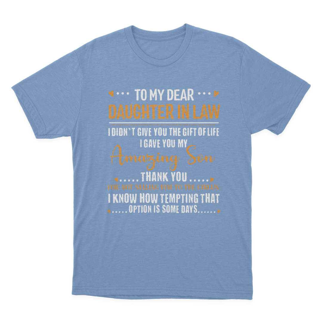 Gift for Soon to Be Daughter in Law T-shirt 1648199475697.png