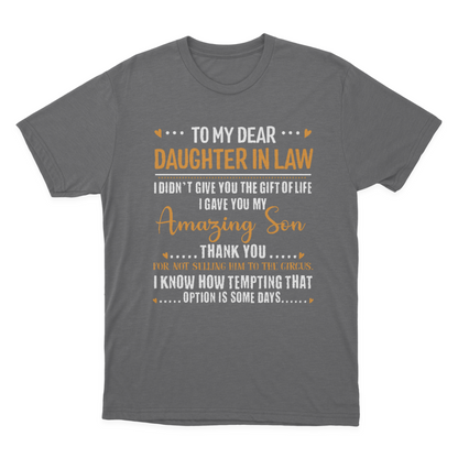 Gift for Soon to Be Daughter in Law T-shirt 1648199479618.png